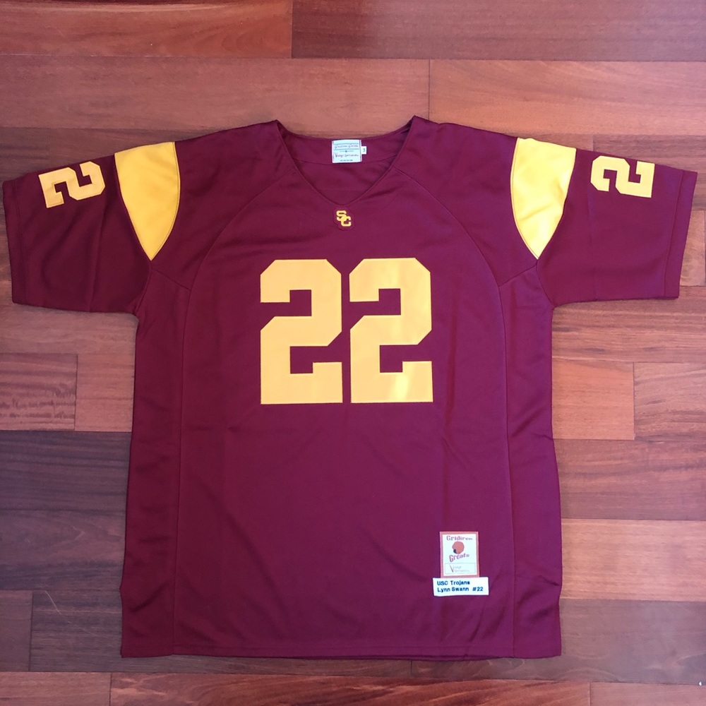 Men’s USC Trojans Jersey, Swann #22, Size 54